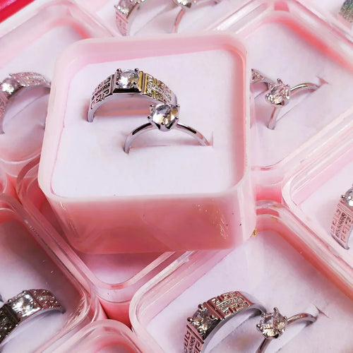 Couple Ring Set – 2-in-1 Adjustable Matching Rings for Him & Her