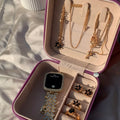 Luxury Women’s Jewelry Gift Box Set – Watch, Earrings, Ring & Necklace